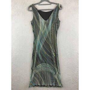 Vintage My Michelle Dress women shealth dress abstract size S